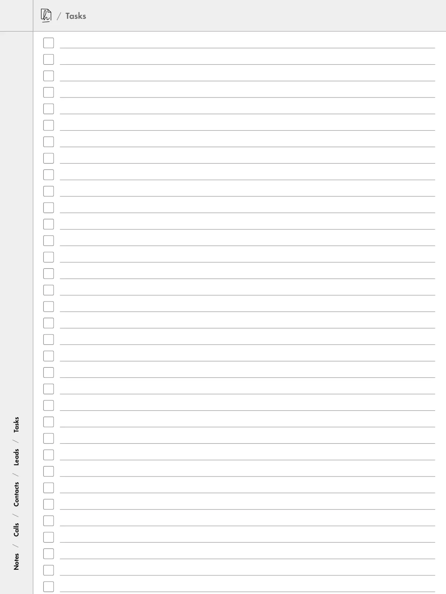 checklist